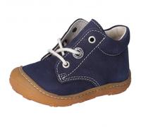 RICOSTA Girls and Boys First Walkers Cory,Width: Regular (WMS),Removable Insole,terracare,Laced Boots,Booties,Leather,Blue (See / 170),2 Child UK
