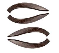 PEPKWELYCB for BMW 3 Series F31 2013-2018 Interior Door Pull Handle Outer Cover Trim Car Interior Sticker(Type B 4-Piece Set)