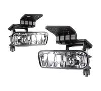 PEPKWELYCB Halogen Fog Lamp FOR CHEVY FOR SILVERADO 2000-2006 FOR SUBURBAN FOR TAHOE 1999-2002 CLEAR LENS BUMPER FOG LIGHT FRONT REPLACEMENT LAMPS ASSAMBLY PAIR