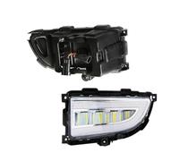 PEPKWELYCB Halogen Fog Lamp For Mitsubishi For Lancer 2004 2005 2006 Daytime Running Light White Yellow Turn Signal Front Bumper Fog Lamp 12V LED DRL Headlight