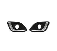 PEPKWELYCB Halogen Fog Lamp For Suzuki For Swift 2014 2015 2016 DRL Bumper Driving Lamp With Wires Harness Switch Waterproof Parts Car Daytime Running Light(DRL Only)