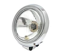 PEPKWELYCB Motorbike LED Spot Light For Sportster XL 883 1200 X48 Chrome Running Light Motorcycle Universal DC 12V Headlight Headlamp Motorcycle Headlights