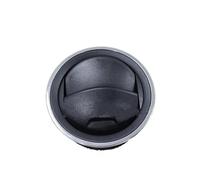 PEPKWELYCB Rear Grille Console Vent For VW For Amarok 2011 2012 2013 2014 2015 2016 2017 2018 2019 2020 2H0819703G041 Interior Dash Air Conditioning Vent Cover AC Front Grille Console Vent(Chrome)