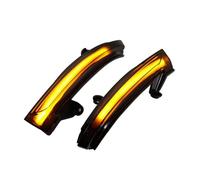 PEPKWELYCB Rearview Mirror Turn Lamp For Megane MK4 IV For Talisman 2016-2019 For Clio V MK5 2020 2021 Dynamic Blinker 2pcs Side Mirror LED Turn Signal Arrow Light Wing Side Indicator