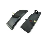 PEPKWELYCB Rearview Mirror Turn Lamp For Ranger T6 2012-2019 For Raptor Wildtrak Everest U375/UA LED Signal Light Rearview Mirror Indicator Dynamic Blinker Wing Side Indicator(Smoked)