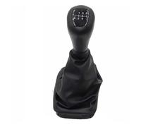 PEPKWELYCB Universal Leather Gear Shift Lever for Benz W202 C W208 CLK W210 E Class Car Gear Shift Knob Gaiter Boot Cover Lever Stick Head Handball(5 Speed Set)