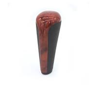PEPKWELYCB Universal Leather Gear Shift Lever for Citroen C2 for Picasso for Elysee ABS Auto Automatic Gear Shift Knob(Wood Grain)