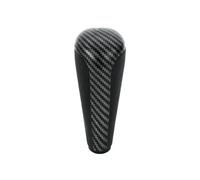 PEPKWELYCB Universal Leather Gear Shift Lever for Citroen C2 for Picasso for Elysee ABS Auto Automatic Gear Shift Knob(Carbon Fiber Pattern)
