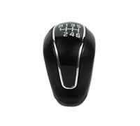 PEPKWELYCB Universal Leather Gear Shift Lever for Kia for Forte for Cerato K3 for Ceed 2012 2013 2014 2015 2016 6 Speed Gear Shift Knob Leather Black Manual Shifter Lever Head Handball
