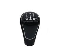PEPKWELYCB Universal Leather Gear Shift Lever for Mitsubishi for ASX 2013 2014 2015 2016 2017 2018 Gear Ball Head 5 Speed Gear Shift Knob(Black)