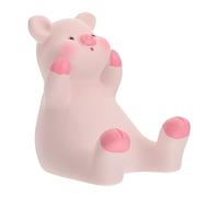 PEPLAYTAL 1 PC Cute Pig Ornament Multi Functional Desktop Decor Adorable Piggy Adornment for Home Office Durable Lightweight Pink Pig Decoration for Birthdays Special Occasions