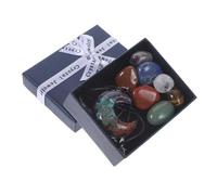 PEPLAYTAL 1 Set Colorful Crystal Stone Natural Irregular Mineral Specimens for Home Decor Geology Teaching Sample Small Irregular Stones Anxiety Relief