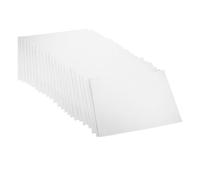 PEPLAYTAL 100 Sheets Printable Self-Adhesive Sticker Paper for Inkjet and Laser Printers Matte Label Paper for Shipping Organizing Pricing and Multi-Purpose Use