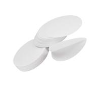 PEPLAYTAL 100 Sheets Qualitative Filter Paper Round Discs for Laboratory Use Mushroom Cultivation Oil Testing Pulp Material Synthetic Filter Circles