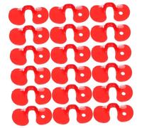 PEPLAYTAL 1000pcs Poultry Anti-pecking Glasses Medium for Hens Roosters Pheasants Plastic Blinders Reduce Fighting Stress Control Farming Equipment Supplies