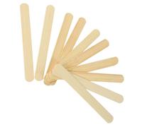 PEPLAYTAL 100pcs Bulk Disposable Tongue Depressors for Oral Cavity and Mouth Diagnostic Use Ergonomic Non-sterile Wooden Sticks for Adult and Oral Examination and Muscle Training