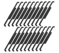 PEPLAYTAL 100pcs Car Seat Fixing Hooks Steel Fasteners with Protective Plastic Covers Stable Cushion Positioning Clips for Auto Seat Covers Easy DIY Installation for Various Vehicle Models