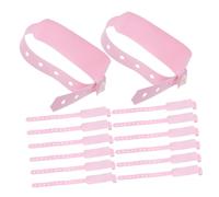 PEPLAYTAL 100PCS Medical Id Wristbands for Adults Hospital Patient Identification Bracelets Stain-Resistant Disposable Safety Bands Comfortable Fit for Elderly Hospital Use