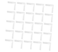 PEPLAYTAL 100PCS Rubber Cable Protective Corner Sleeves Wire Hiding Channel for Angle Steel Flexible Cord Cover Strip for Office Factory and Workshop Wire Management and Floor Cord