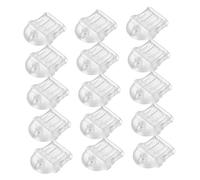 PEPLAYTAL 100pcs Transparent Usb-c Dust Plugs Portable Charging Port Covers Cell Phone Protection Caps for Type-c Smartphones Tablets Dustproof Liquid Barrier