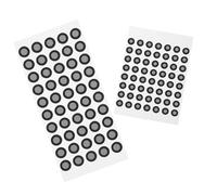 PEPLAYTAL 106pcs Scanning Reflection Markers Lightweight Reference Point Stickers for Smooth Object Motion Capture and Accurate Tracking with Diffuse Reflective Film