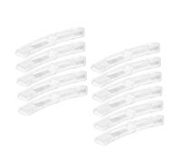 PEPLAYTAL 10Pcs High Reflective Bike Wheel Reflectors Lightweight Bicycle Safety Warning Clips for Night Riding Visibility Mountain Bike Accessories