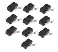 PEPLAYTAL 10pcs Micro Limit Switch with Lever Arm Appliance Micro Switch Replacement for Electrical Control in Industrial Commercial and Residential Use