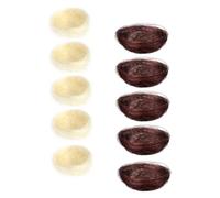 PEPLAYTAL 10pcs Realistic Fake Bird Nest for Craft Projects Bird Nests for Decor Table Ornaments
