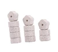 PEPLAYTAL 12Pcs Calcium Mineral Chew Stone for Hamsters Rabbits and Guinea Pigs Grinding for Pets Safe and Durable Chew Accessories