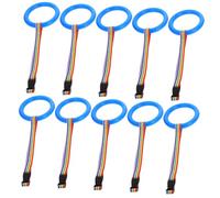 PEPLAYTAL 12Pcs Safety Walking Rope with Bright Handles for Preschool Outdoor Activities Anti-Lost Walking Leash for Group Outings and Classroom Transition Secure and Reusable Design