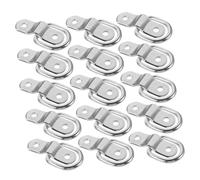PEPLAYTAL 16pcs Heavy Duty D Rings Tie Down Anchors for Camper Trailers Trucks Suvs Boats Cargo Lashing Anchor Points with Quick Installation for Secure Strap Integration