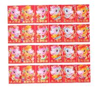 PEPLAYTAL 180pcs Lai Shi Feng Hong Bao Chinese New Year Money Packet Spring Festival Lucky Money Bags Spring Festival Hongbao Paper