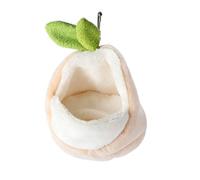 PEPLAYTAL 1PC Cute Handheld Hamster Sleep Nest Warm Guinea Pig Cotton Mini Pet Slipper for Animals for Winter Comfort
