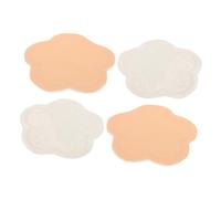 PEPLAYTAL 2 Pairs Reusable Breathable Breast Pads for Nursing Mothers Absorbent Breastfeeding Cushions with Soft Comfortable Material with Mesh Bag for Easy Carry
