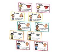 PEPLAYTAL 2 Sets Early Childhood Education Flash Cards Cognitive Development Posters with Vivid Pictures for Home School Classroom Learning and Language Acquisition
