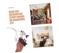 PEPLAYTAL 2 Sets Rustic Wooden Fish Wall Decor Nautical Coastal Fish Shape Hanging Ornaments for Living Beach House Lake House Hardwearing Wood with Style