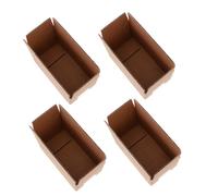 PEPLAYTAL 20 Pcs Super Hard Small Cartons Kraft Boxes for Packaging and Shipping Reinforced Kraft Storage Boxes for Secure and Easy Assembly