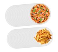 PEPLAYTAL 200pcs Non-Stick Parchment Paper Rounds for Air Fryer and Baking Precise Cut Liners High-Temperature Resistant Greaseproof for Cooking and Baking