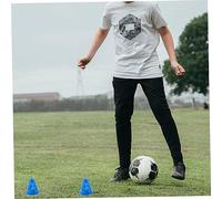 PEPLAYTAL 20Pcs Small PE Cones for Soccer and Roller Skating Training Agility Markers for Sports Ground Practice Lightweight and Portable Blue Obstacle Barriers
