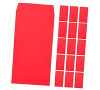 PEPLAYTAL 20pcs Traditional Chinese Red Cash Envelopes Small Money Saving Paper Envelopes with Self-Adhesive for Budgeting Tips and Secure Cash Storage and Compact for Everyday Use