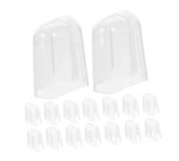PEPLAYTAL 24pcs Toothbrush Head Protective Covers Dustproof Travel Caps Compatible with Various Electric Toothbrush Models Accessory