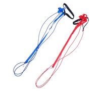 PEPLAYTAL 2pcs Adjustable Parrot Bird Flying Harness Leash with Traction Rope Lightweight and Comfortable for Outdoor Flight Training Includes Red and Suitable for Birds and Cockatiels