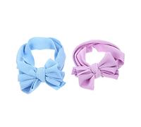 PEPLAYTAL 2Pcs Adorable Dog Bow Headwear Decorative Elastic Headband for Party Dog Decor Comfortable Material Creative Bow Design for