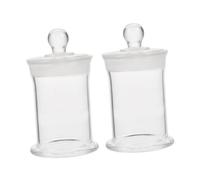 PEPLAYTAL 2pcs Borosilicate Specimen Bottles Thickened High Temperature Resistant Chemistry Storage Containers for Laboratory Experiment Supplies and Home Wine Preservation