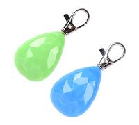 PEPLAYTAL 2pcs Dog Warning Pendant Light LED Pet Light Pendant for Night Safety Rechargeable Hanging Adorn for Dogs Visible Darkness for Outdoor Use