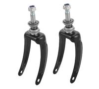 PEPLAYTAL 2Pcs Durable Wheelchair Front Wheel Fork Bracket Replacement Compatible with Swivel Wheel Models Improved Maneuverability for Easier Navigation Random Color