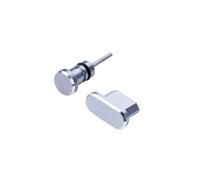 PEPLAYTAL 2pcs Grey Headphone Jack Usb Dust Set Compatible Edge Honor Easy to Install Ports and Debris