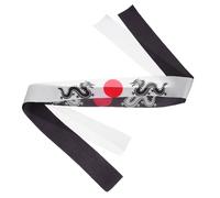 PEPLAYTAL 2pcs Japanese Style Samurai Headbands Sweat-absorbing Breathable Polyester Wide Bands for Men Women Karate Training Cheering Gym Sports