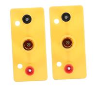 PEPLAYTAL 2pcs Mini Screw Bulb Socket for Physics Experiment Stem Basic Electricity Learning Kit Safe and Accurate Circuit Connection for Classroom and DIY Science Activities