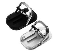 PEPLAYTAL 2Pcs Multifunctional Cell Phone Ring Holders Rotation and Flipping Kickstand Durable Support for Navigation Car for Hands Use